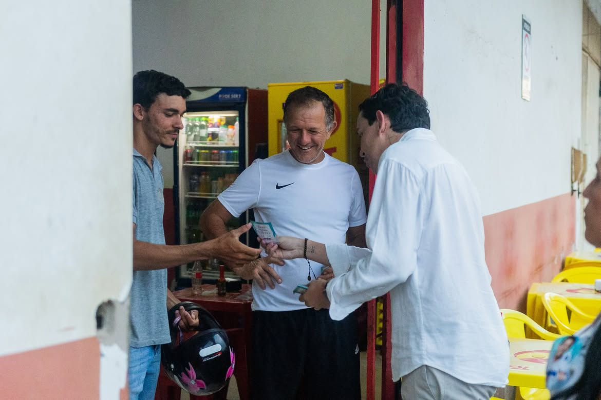 João Felipe em atividade no Oeste da Bahia